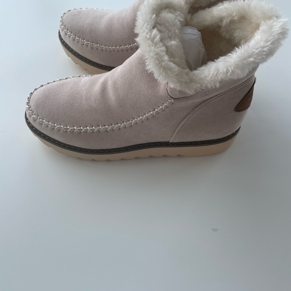 Tinstree Classic Non-Slip Ankle Snow Booties Warm Fur Lining Boots - Picture 2 of 7